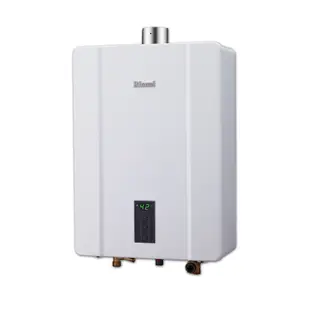 林內牌 RUA-C1600WF(LPG/FE式) 屋內型16L數位恆溫強制排氣熱水器 桶裝 -北