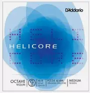 Helicore Octave Violin Single G String 4/4 Scale Medium Tension