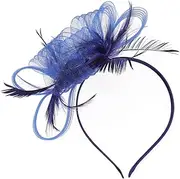 [FRCOLOR] Retro Fascinator Hat for Women Elegant Headband Tea Party Cocktail Accessory for Weddings Parties and Special Events Fashionable Design for Vintage Modern Outfits