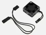 ProTek RC 30x30x10mm Aluminum High Speed HV Cooling Fan (Silver/Black)