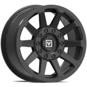 Valor Offroad 15x7 +20mm 4x137/4x156 Satin Black Wheel V02-1570P2076SB