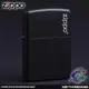 【詮國】Zippo 美系經典打火機 - 經典素面 - 黑色 - 防指紋烤漆款 / NO.218ZL / ZP102