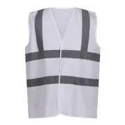 Regatta Unisex Adult Pro Identity Hi-Vis Vest (White) - RG9160