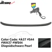 Fits 12-19 BMW F13 F06 M6 Style #A37, WS44 Diopsidschwarz Pearl Trunk Spoiler (for: BMW)