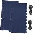 Zero Gravity Chair Replacement Fabric Set of 2, 17" Gravity Chair 2 Pack Blue