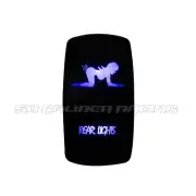 Rear Lights Blue Rocker Switch Can-Am Polaris Kawasaki Yamaha Honda ATV
