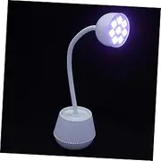 AUTSUPPL Led Nail Manicure Light Flexible Gooseneck Uv Light Nails 24w Uv Lamp for Gel Nails