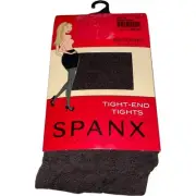 NEW Spanx Patterned Bodyshaping Bittersweet Brown Tight-End Tights Size: D