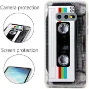 FAteam Case for Galaxy S10e Shockproof Scratchproof with TPU Soft Bumper Retro C