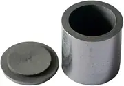 LLFAU Smelting Lab Graphite Crucible With Cover Lab Supply 20MM X 20MM