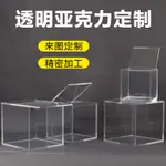 現貨 壓克力展示盒 展示盒 透明展示盒 壓克力盒 透明亞克力定製 有機玻璃板 加工 收納防塵罩 正方形盒