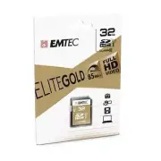 Emtec Dexxxon Elite Gold SDHC 32GB Class 10 Memory Card 85 MB/s Full HD Video