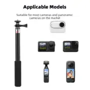 Extendable Gimbal Cameras Extension Rod Foldable Selfie for Pocket 3