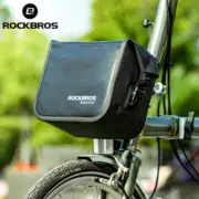 Rockbros 4L Waterproof Folding Bike Handlebar Bag Front Bicycle Bag For Brompton