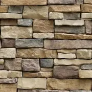 10m 45cm Stone Brick 3D Effect Wallpaper Rock Realistic PVC Self-Adhesive DIY