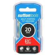 Sutton Tools 20mm TCT Multi-Purpose Seamless Holesaw