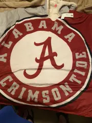 Alabama Crimson Tide Reversible Sherpa Hoodie One Size Foco NWT