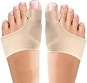 Bunion Corrector and Orthopedic Hallux Valgus Relief Splint Gel Bunion Pads Sleeves Brace – Toe Stretcher Bunion Guard for Men and Women Gel Toe Spacer, Toe Separator, Toe Spreader – Bunion Protector
