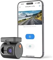 Tiny Dash Cam, KAWA 1296P QHD Mini Car Camera Dash Cam - Super Night Vision WDR / 3D DNR, 24H Parking Monitoring and G-Sensor, 2024 New Dash Cam Camera for Car, MINI 3