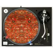 Retro Rug #2 Vintage Rug Slipmat 12" LP Scratch Pad Slip Mat DJ Audiophile x1
