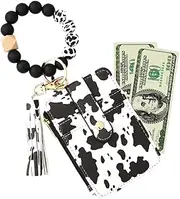 [Generic] Bohemian Card Holder | Bohemian Tassel Card Holder,Cute Card Holder, Card Protective Holder for Bus Card, Identity Card