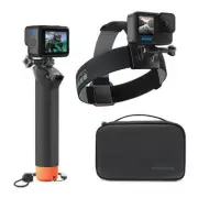GoPro Adventure Kit 3.0 include The Handler (Floating Hand Grip), Head Strap +
