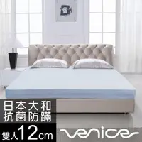 在飛比找森森購物網優惠-Venice 日本防蹣抗菌12cm記憶床墊-雙人5尺