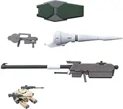 BANDAI HOBBY Gundam Option Parts Set GUNPLA 11 (Smoothbore Gun for BARBATOS)