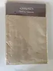 NEW Oblong CECE Tan Tablecloth by Holiday Home 60" x 102" (usually 8-10 seating)