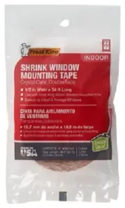 Thermwell 2 Pack, 1/2" x 54', Shrink Window Insulation Mounting Tape
