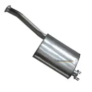 STANDARD CENTRE MUFFLER EXHAUST For FORD FALCON BA BF 6CYL 4.0LT UTE (for: Ford)