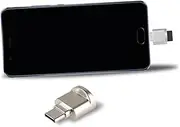 SHINEOFI -c OTG Adapter Charger USB c USB OTG c OTG Silver