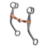 Weaver Leather Weaver CP Tom Thumb Copper Mouth Snaffle Bit