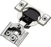 6 Pack 3 Pairs 1/2 Inch Overlay Soft Close Hinges for Kitchen Cabinet Hinges Sat