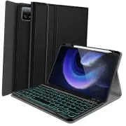 Backlit Keyboard Case for Xiaomi Mi Pad 6/6 Pro (11-Inch, 2023 Model), 7-Color