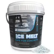 AquaDoc Ice Melt Safe for Concrete - Snow Salt and Rock Salt for Snow, Calciu