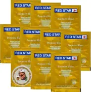 Red Star Premier Blanc Wine Yeast (10 Pack) - Great for Making Wine Cider Mead K