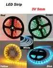 LED Strip Colors 3V LED Stripe Light RGB SMD Light Strip String Lights For DIY
