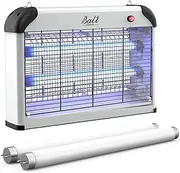Electric Bug Zapper 20W Indoor Insect Killer Mosquito BALI OUTDOORS Fly Zapper, Fly Traps-Powerful 4200V Grid Bug Lamp Light Use with Protection Mesh Film- Including 2 Replacement Bulbs