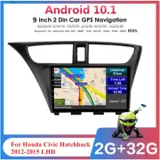 9'' Car Stereo Radio GPS Navigation For Honda CIVIC Hatchback 2012-2015 LHD
