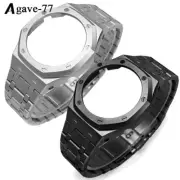 Metal Luxury Strap Watch Bezel Case Cover For Casio GA-2100 Watch Band Repackage