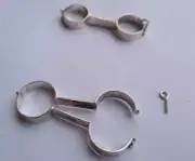 Splayed leg bird treatment SILVER Bracelet - Good for Baby/Adult Macaw