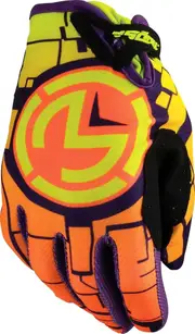Moose Offroad SX1 S25, gloves youth , color: Orange/Yellow/Black , size: S