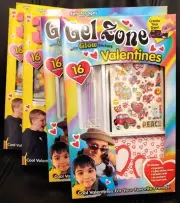 NIB: Gel Zone & 3-D Vision Valentine BUNDLE 64 Cards & MORE (See Details Below)