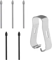 EMSea 5PCS Touch Stylus S Pen Replacement Refill Tips Nibs with Remove Tool Compatible with Samsung Galaxy Tab S7/ S7+ (4G/5G) Tab S6/ S6 5G/ S6 Lite Black Gray