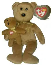Ty Beanie Baby - 2005 SIGNATURE BEAR (8.5 Inch) NEW MWMTs Plush Stuffed Toy
