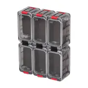 Luminous Fishing Accessory Box Multi Compartment Hook Storage Tackle Case