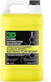 3D Extractor Shampoo Upholstery Cleaner - 1 Gallon | No Resi