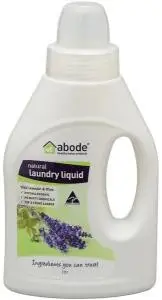 ABODE Laundry Liquid (Front & Top Loader) Wild Lavender & Mint 1L