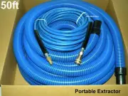 50ft Heavy Duty Carpet Cleaning Extractor Vacuum and Solution Hoses